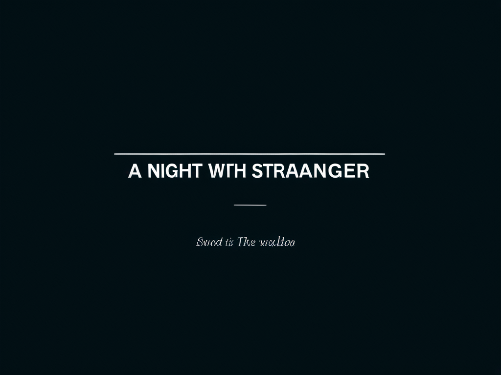Featured image for blog post: A Night With A Stranger